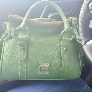 Dooney & Bourke Vibrant Green Satchel